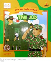 Image of TNI AD - seri aku ingin menjadi